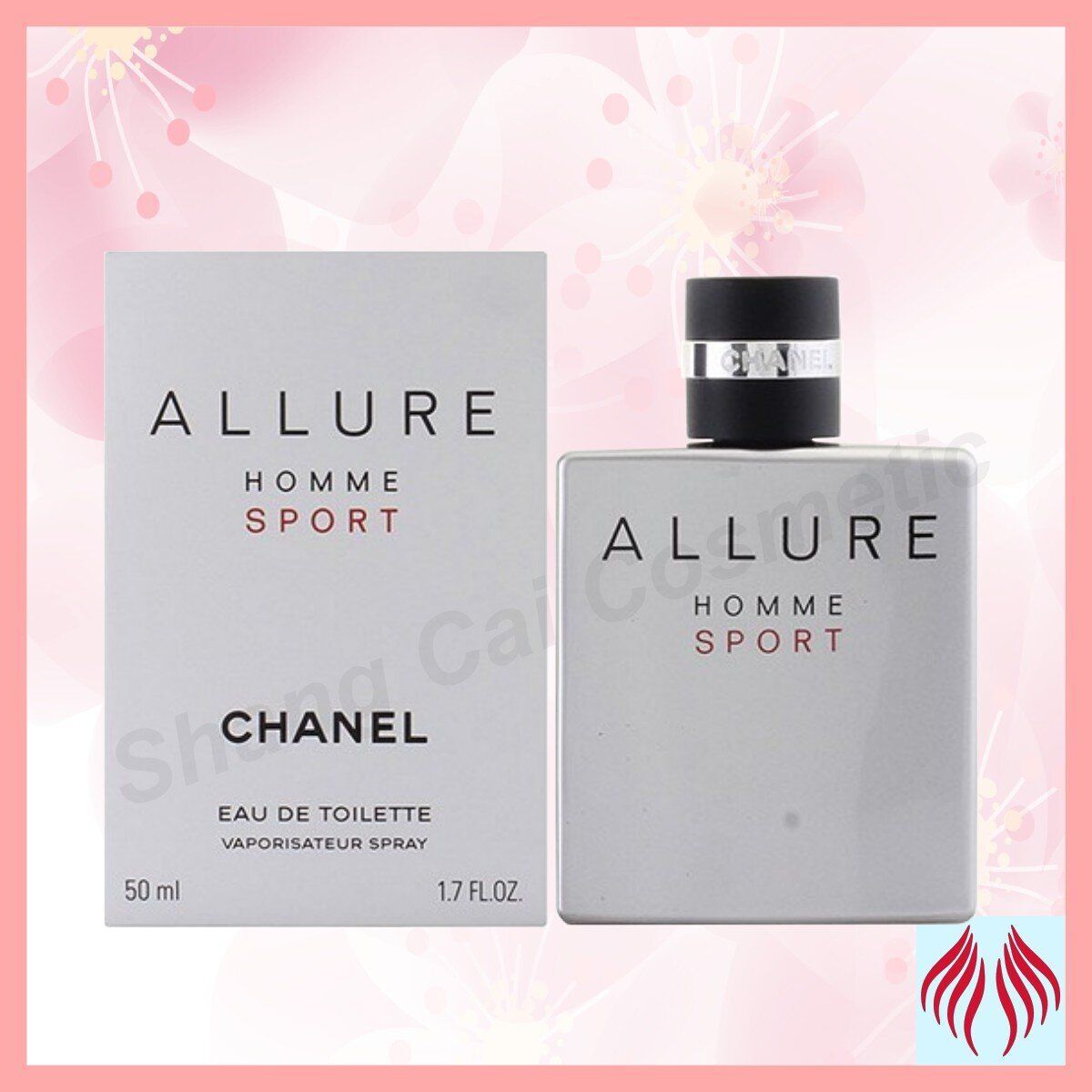 香奈兒 男士魅力運動香水50ml[平行進口3145891236200]