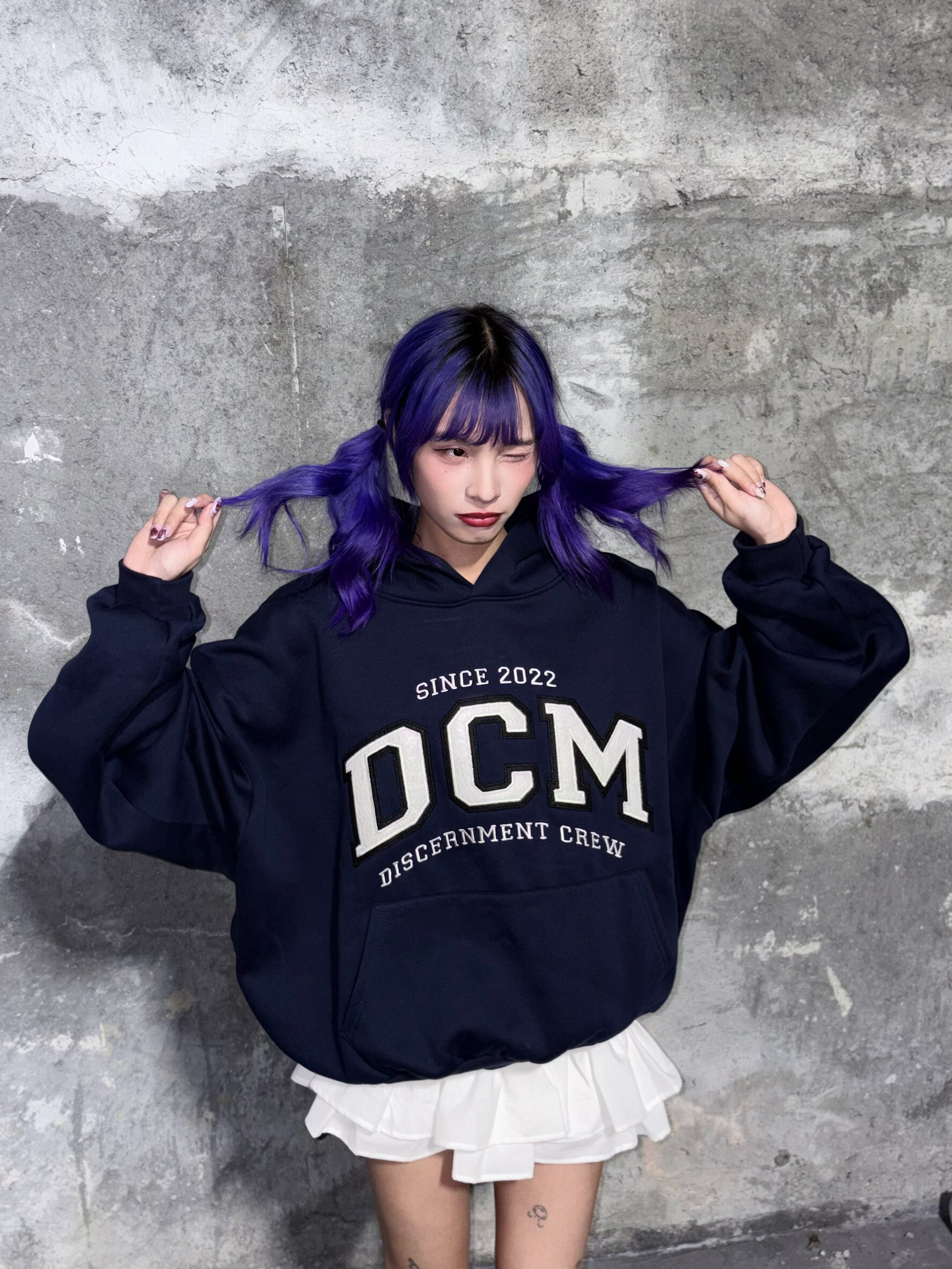 (GOAL) DISCERNMENT 刺繡 貼布 DCM 帽T 重磅 刷毛 151