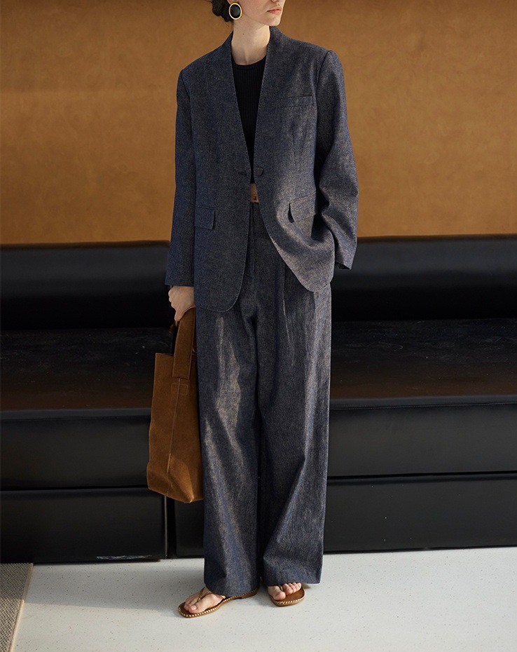 No.2301 老錢鬆弛西裝褲