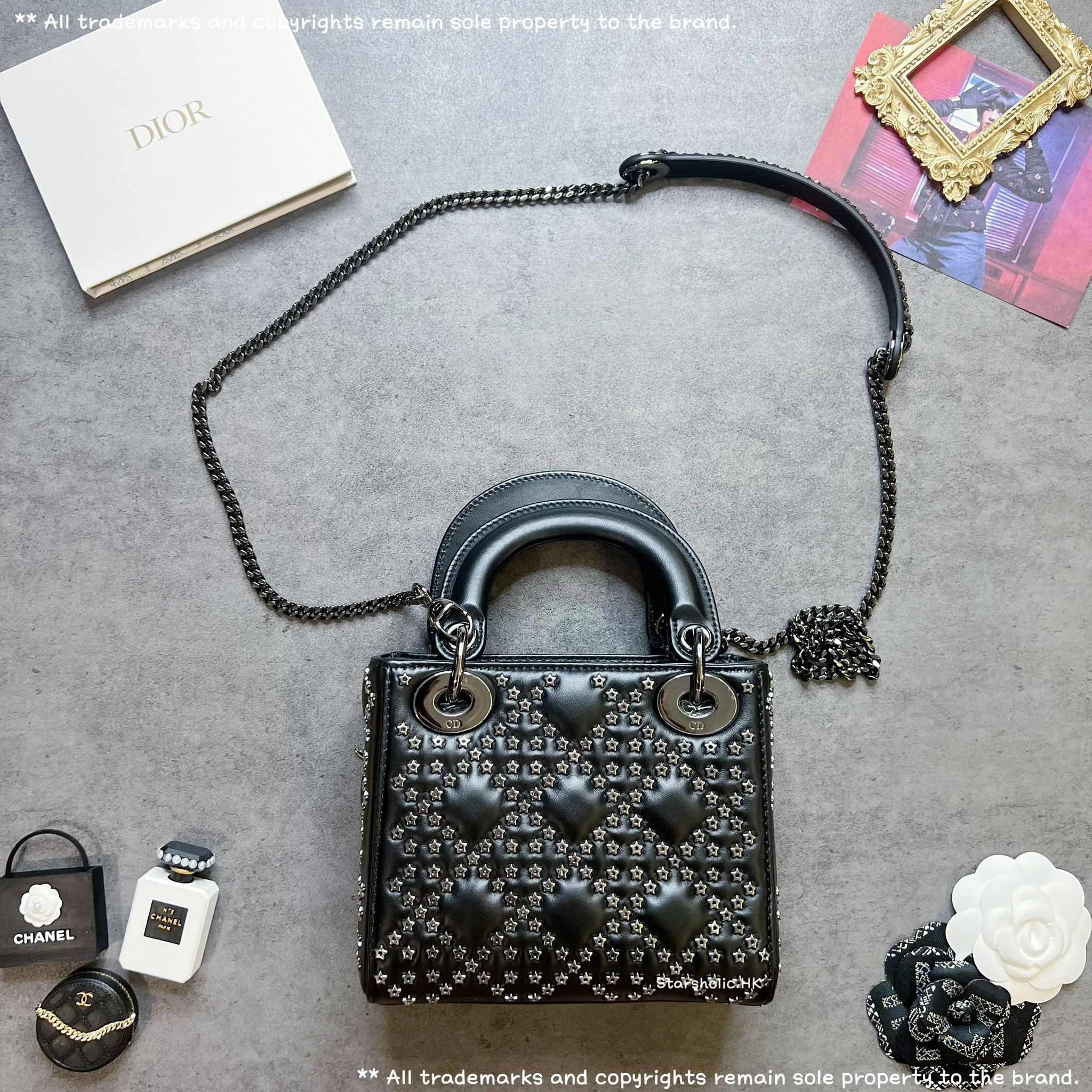 「SOLD」 DIOR  Mini Lady 三格戴妃包*星星特別版*