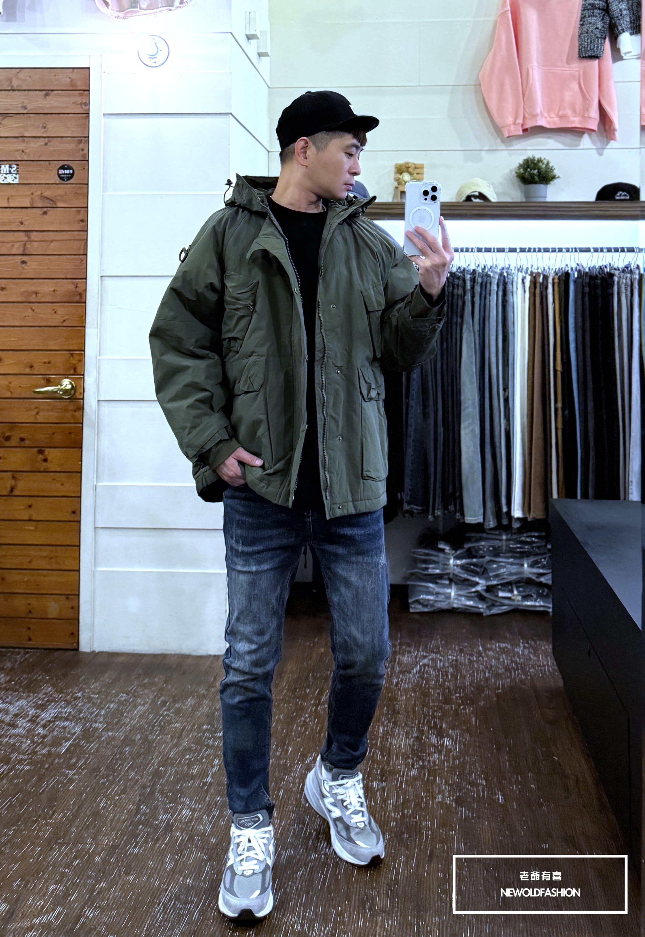 『新品上市』重磅戰術多口袋鋪棉外套(NOF2510117)-軍綠