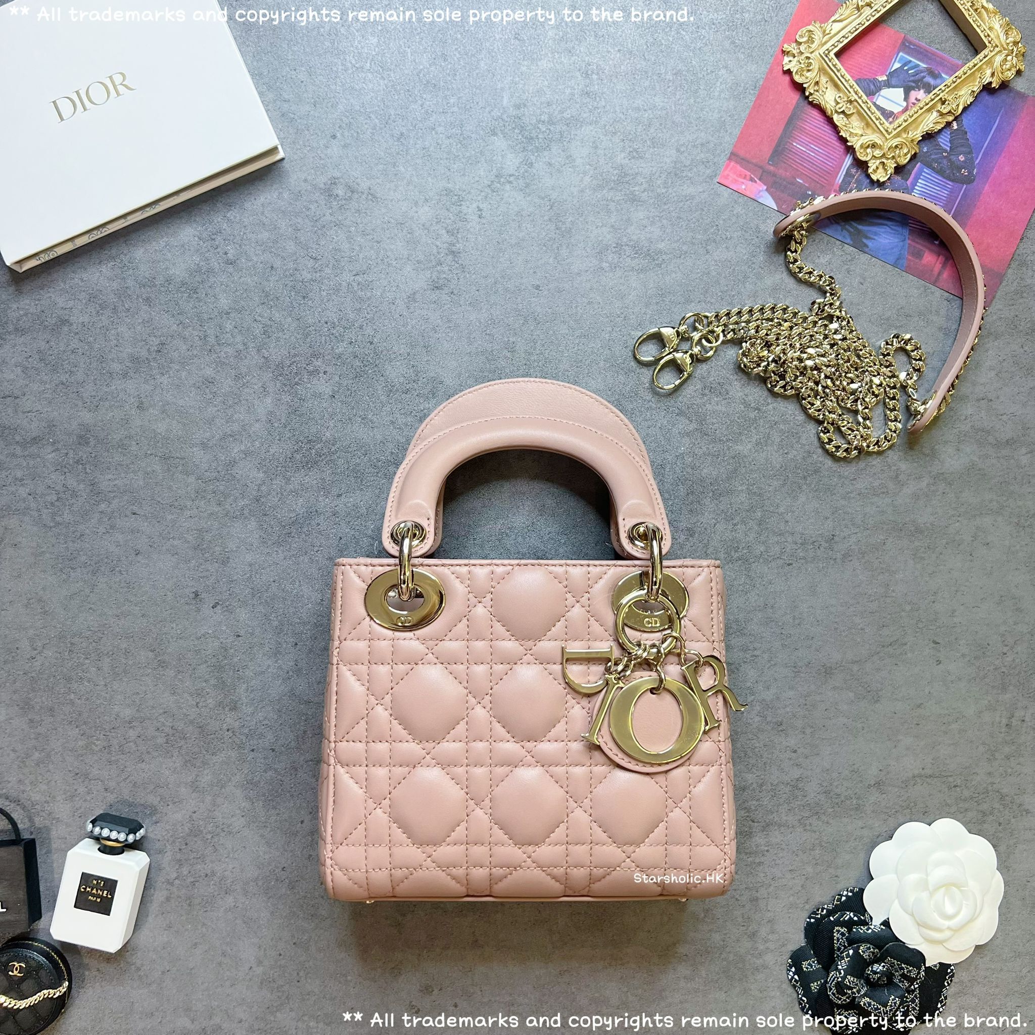 「SOLD」 DIOR Mini Lady 三格戴妃包