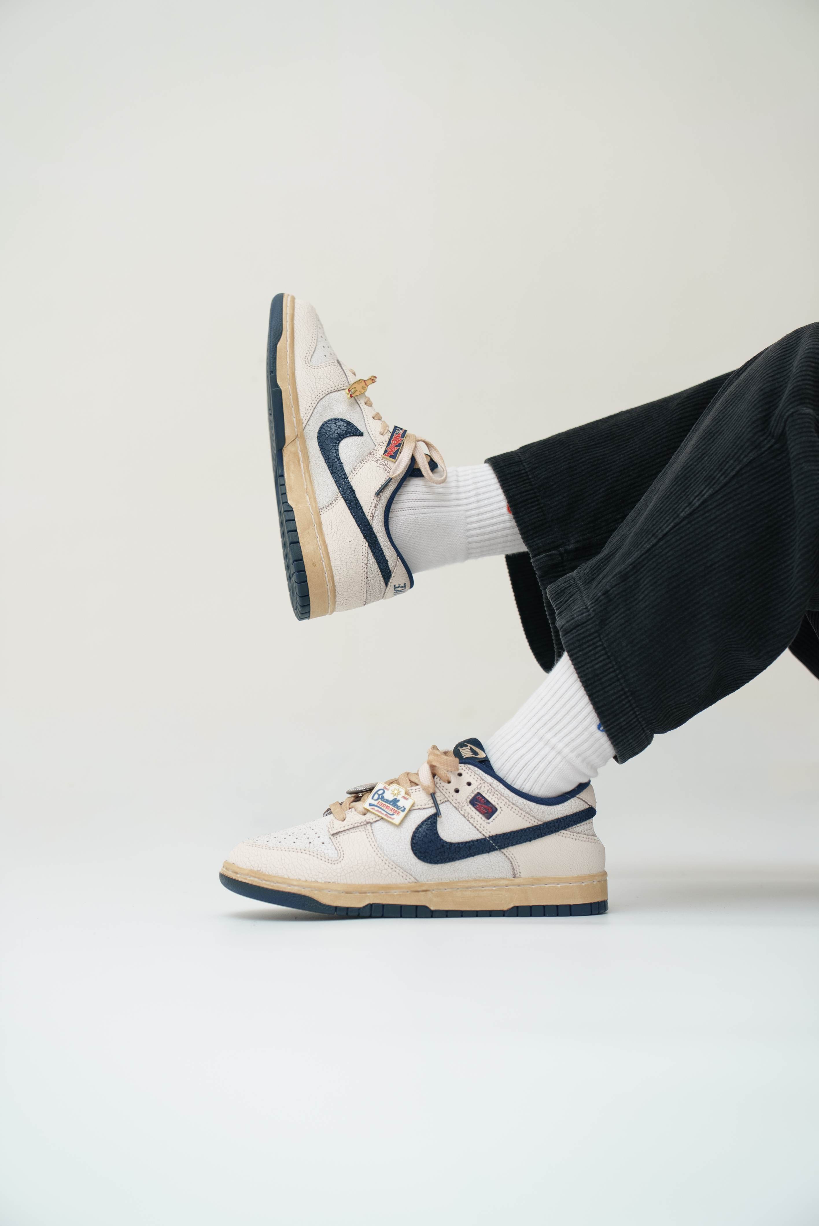 【Focus Store】預購 Stranger Things x Nike Dunk Low "Phantom and Midnight Navy" 怪奇物語 聯名 IH6766-001