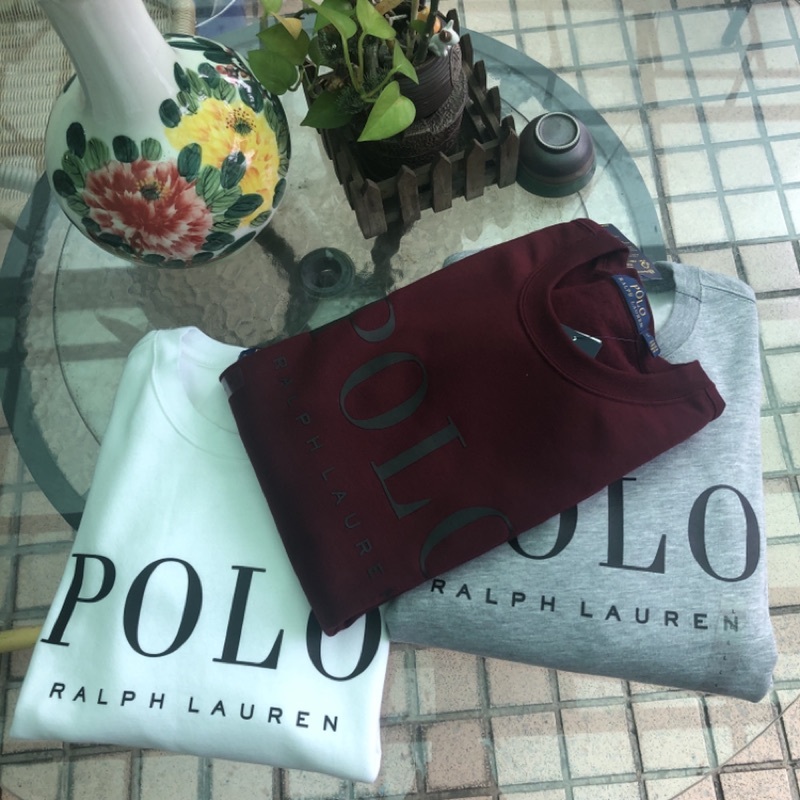【雙十一優惠】POLO 衛衣  RL POLO LOGO 刷毛大學T Polo Ralph Lauren