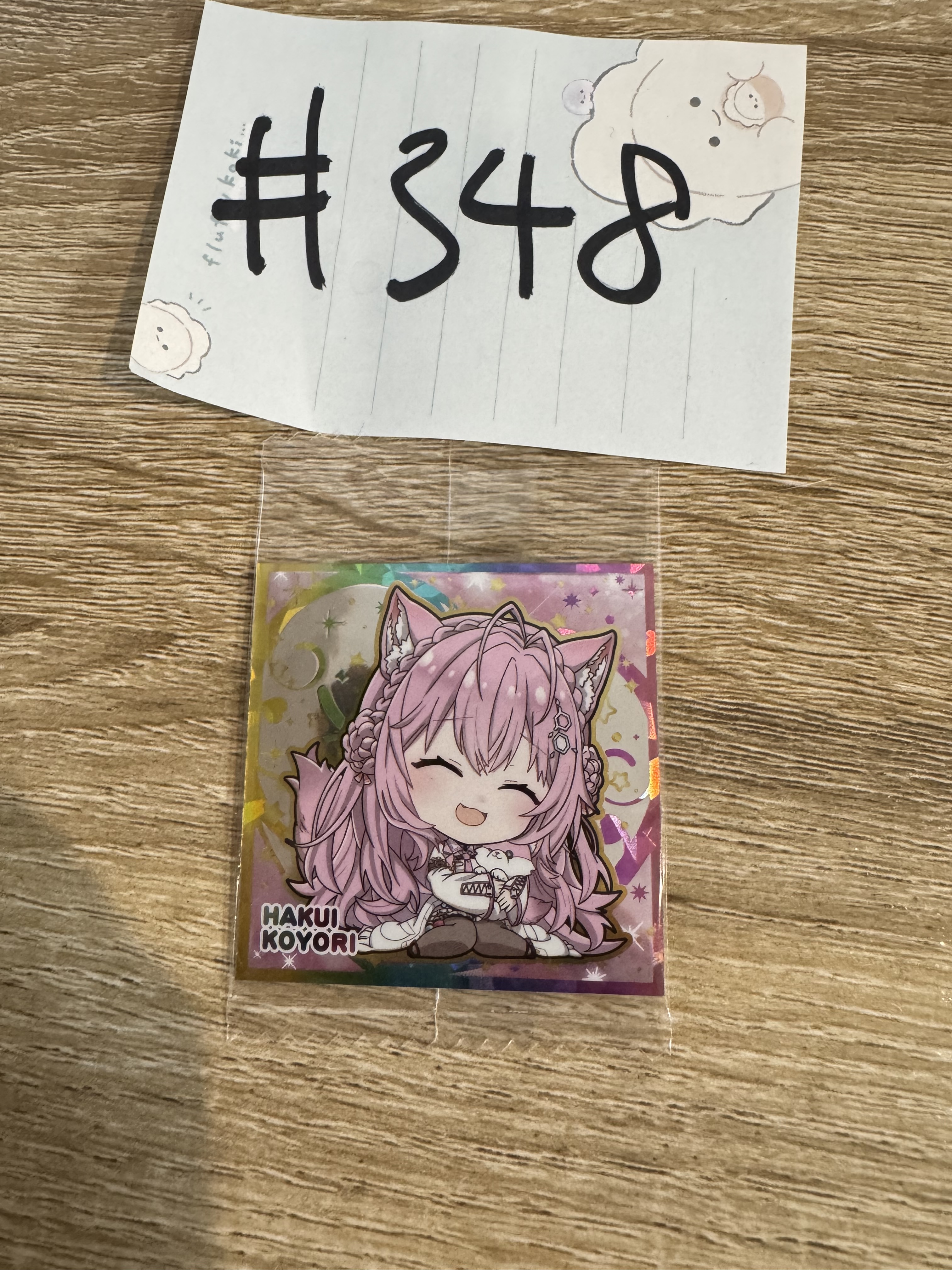 Hololive KOYORI  貼紙 #348