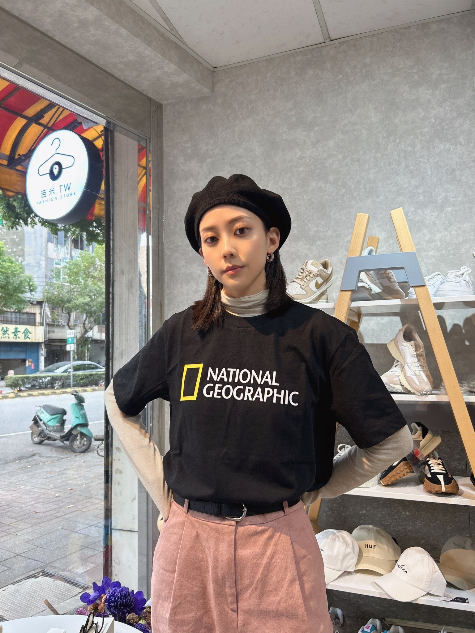 雙十一優惠 National Geographic 國家地理 基本款黑色短袖