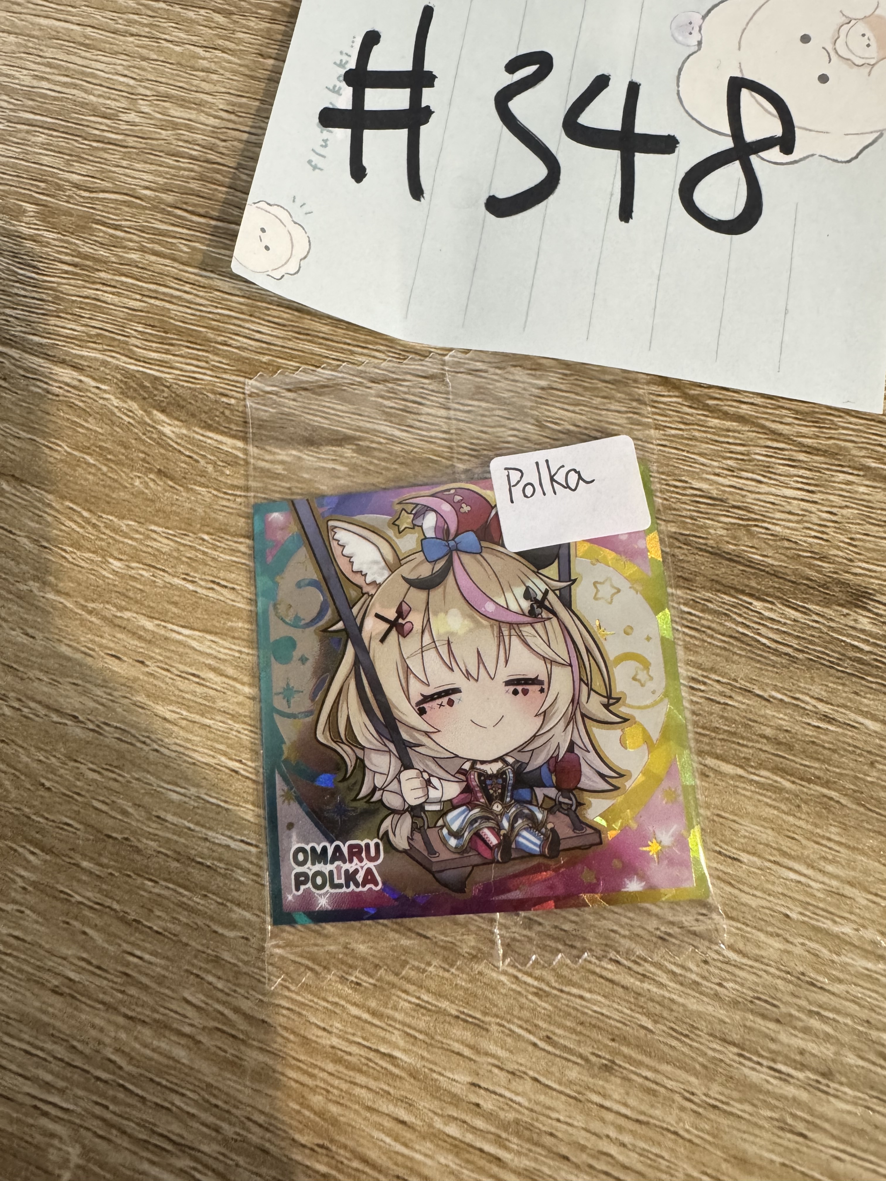 Hololive POLKA 貼紙#348