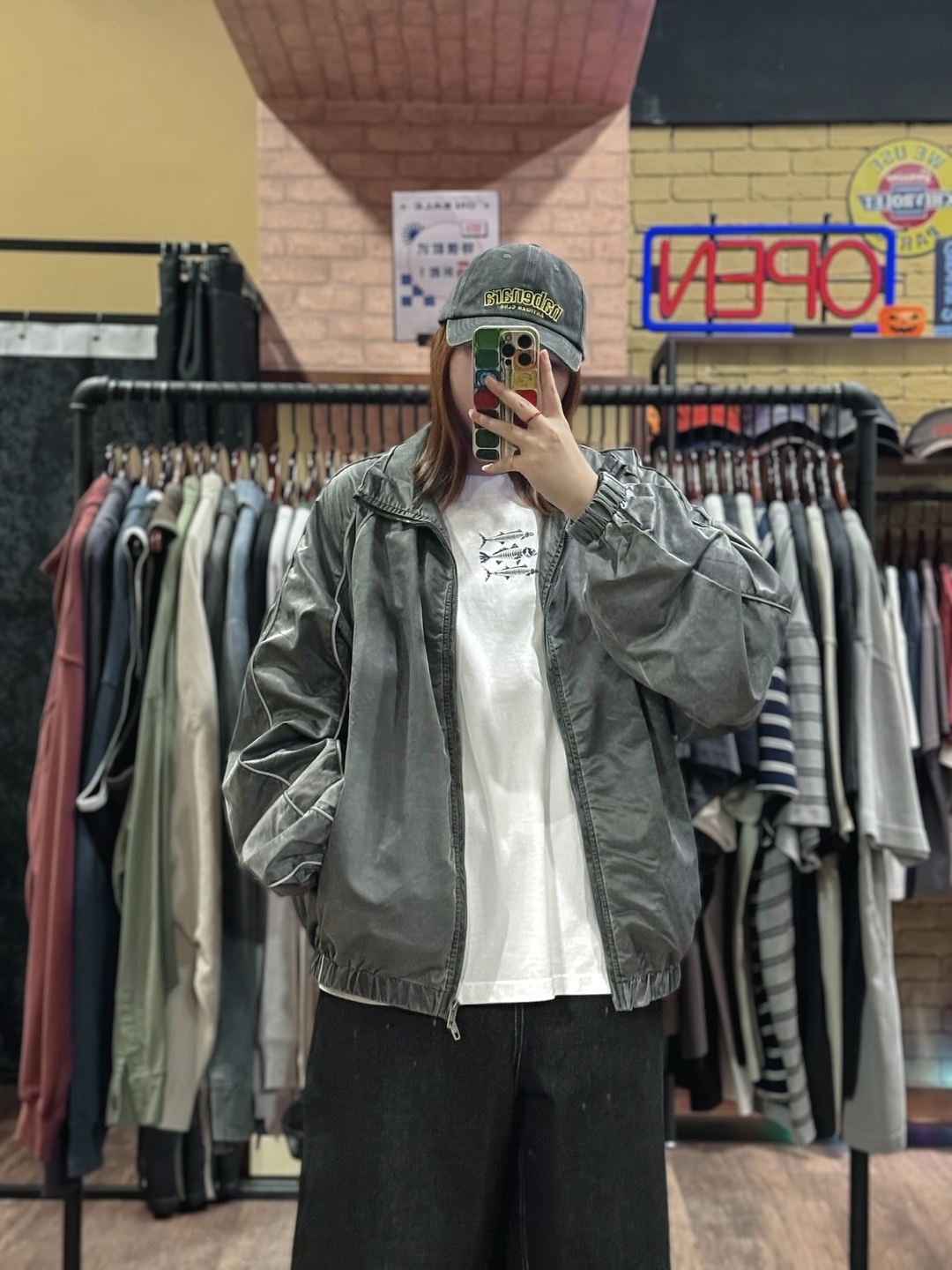 Shadow Rebel解構網眼外套