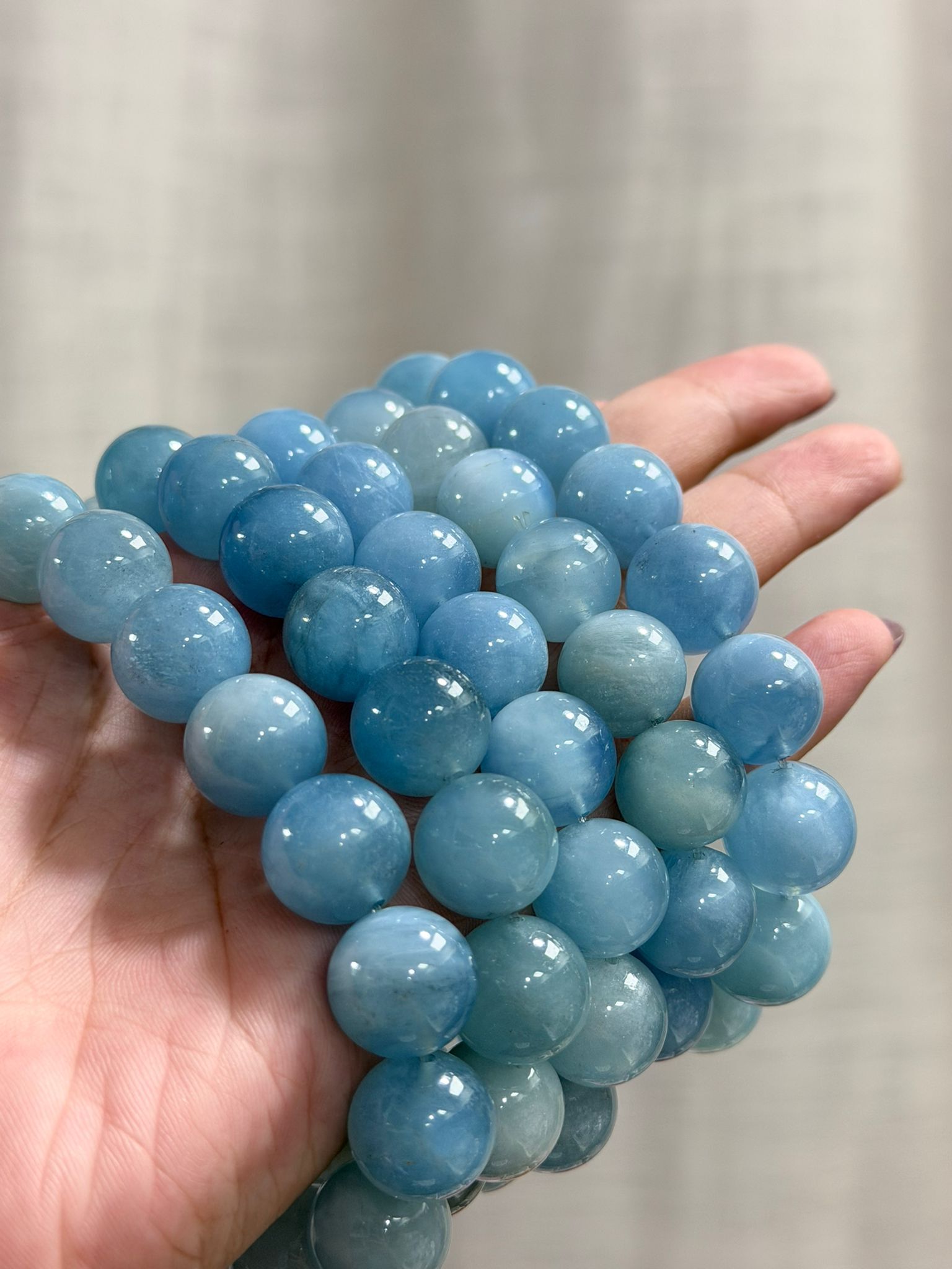 251108-C50 13mm+藍天白雲海藍寶手串