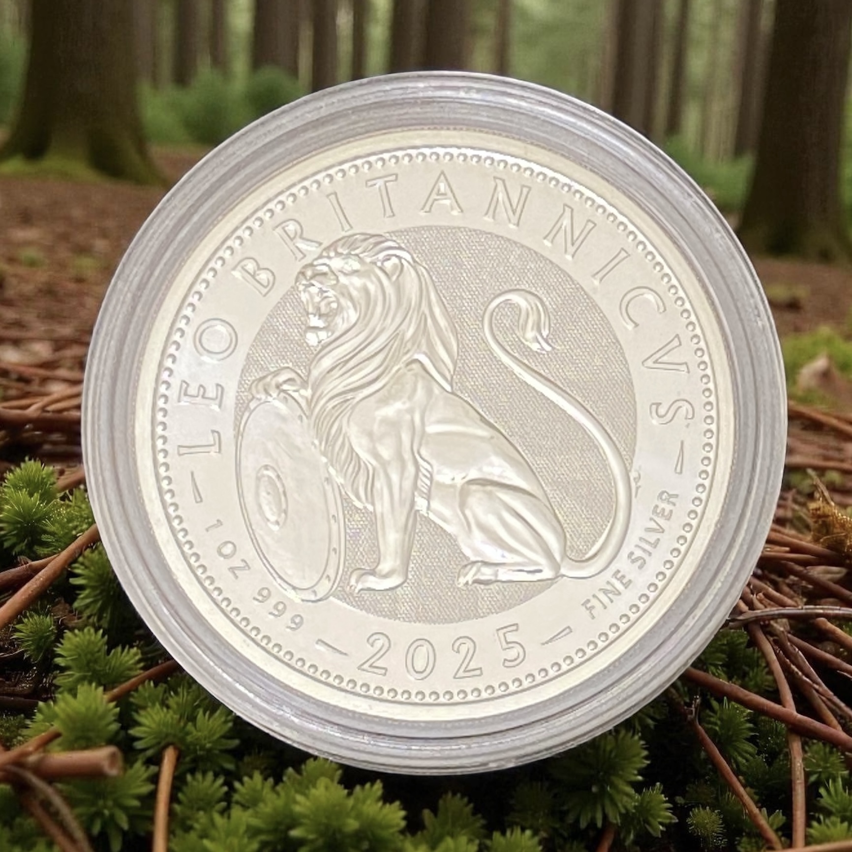 2025 British Lion 99.9% 1 oz Silver Coin