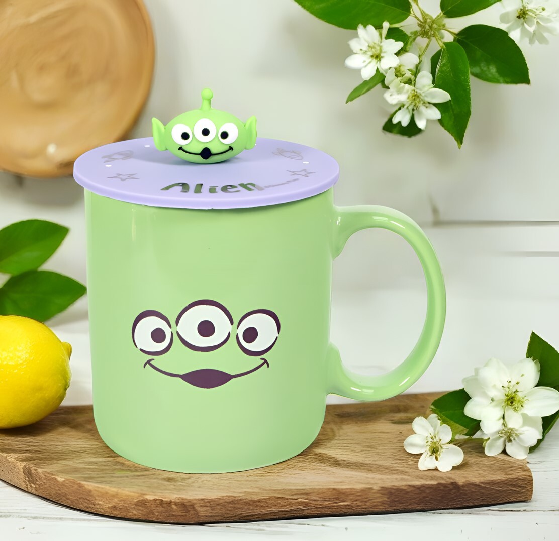 迪士尼反斗奇兵| 3D陶瓷杯連蓋 |三眼仔