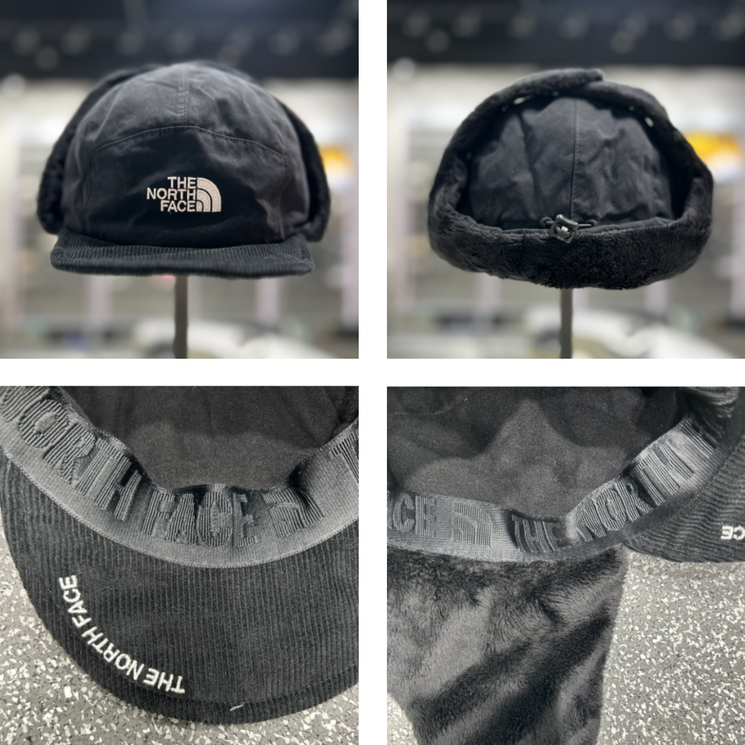 【現貨】The North Face WAXED COTTON EARMUFF CAP 保暖棉 絨毛耳罩帽 NE3CR58