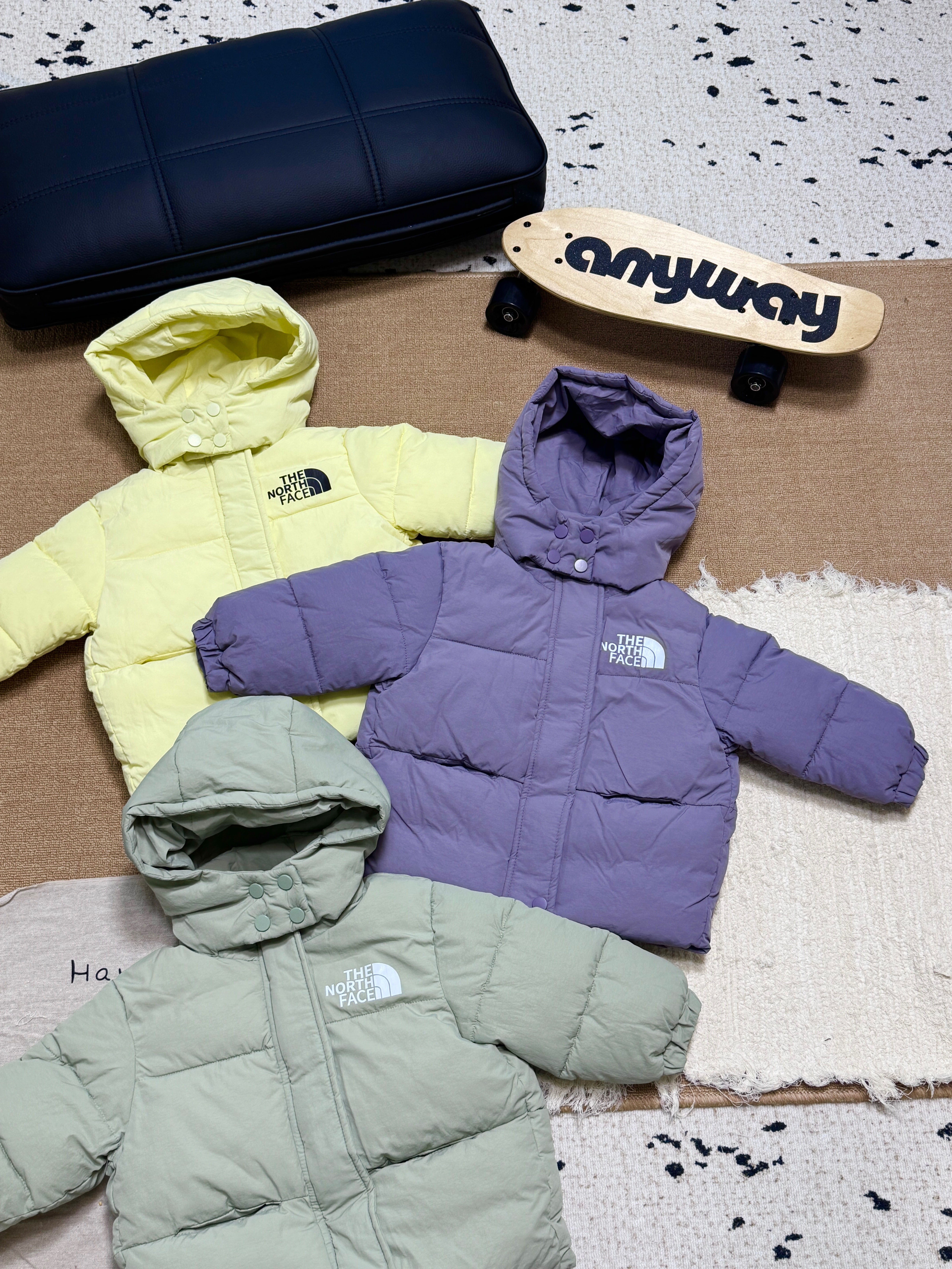 𝐓𝐡𝐞 𝐍𝐨𝐫𝐭𝐡 𝐅𝐚𝐜𝐞 溫柔色系連帽羽絨褸