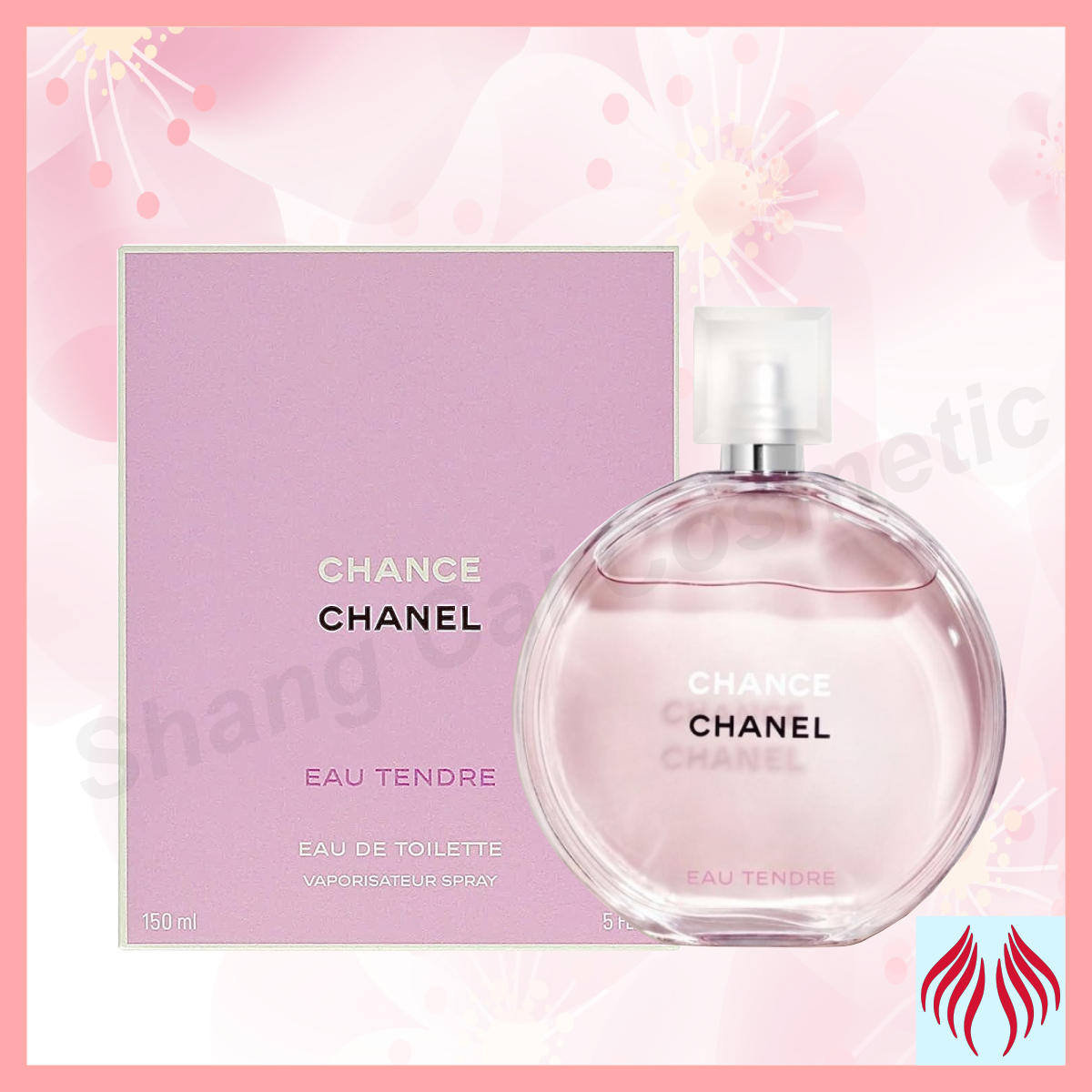 Chanel Eau Tendre 女性淡香水 150ml [平行進口 3145891263305]
