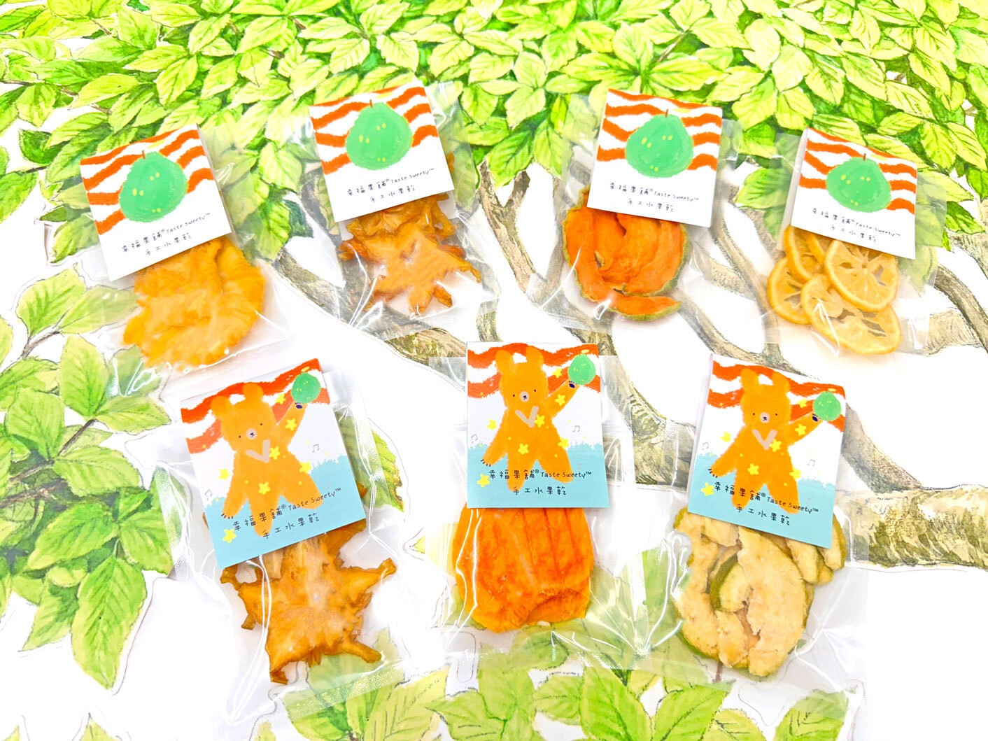 柚舞熊水果乾-小巧包