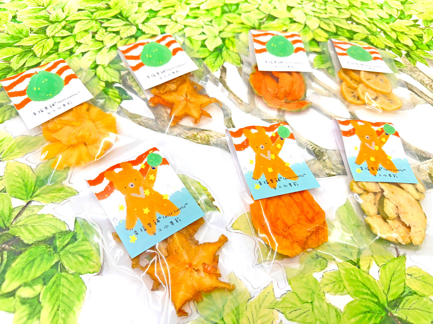 柚舞熊水果乾-小巧包