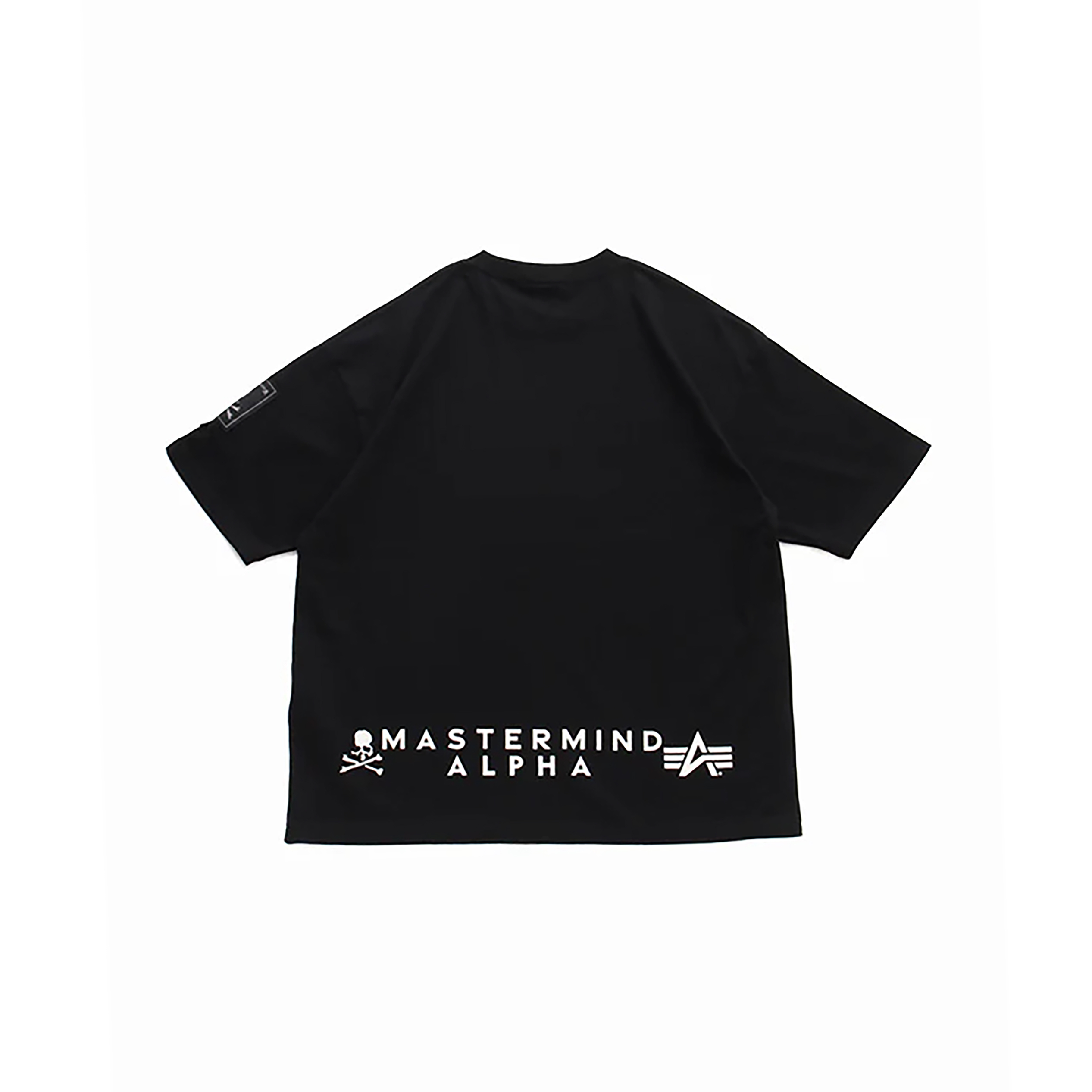 MASTERMIND WORLD X ALPHA INDUSTRIES MMW TEE 聯名款 FW25 短T-MW25F-C15-TS215-012