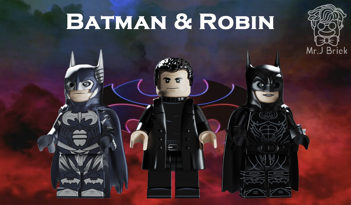 [MrJ][Preorder] Batman & Robin Set [PADprinted]