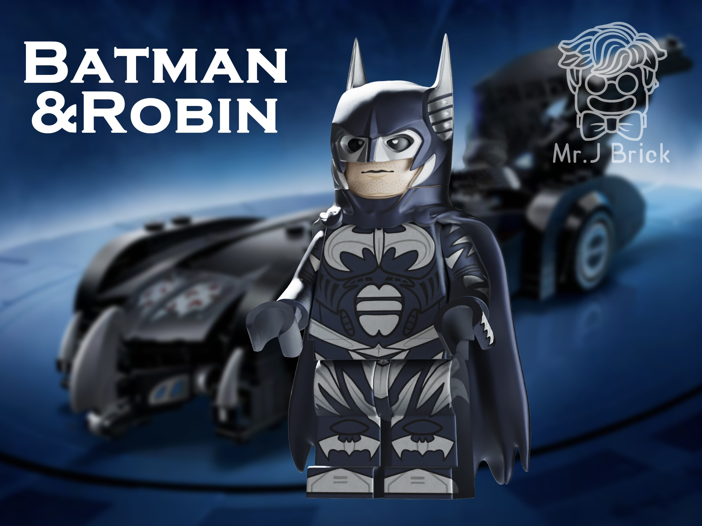 [MrJ][Preorder] Batman & Robin Set [PADprinted]