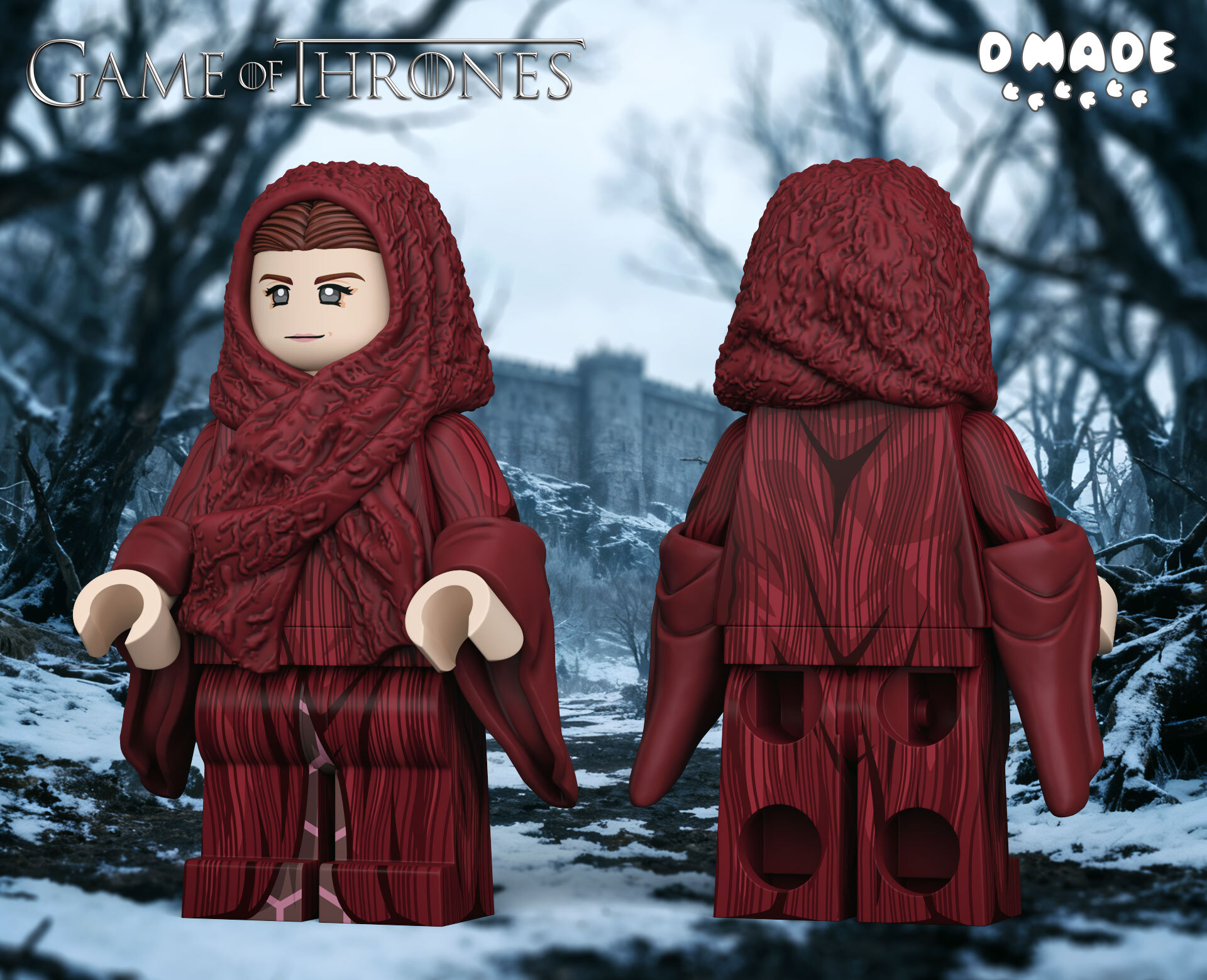 [Dmade][Preorder] Game of Thrones Series: Red Priestess, Melisandre [UVprinted]