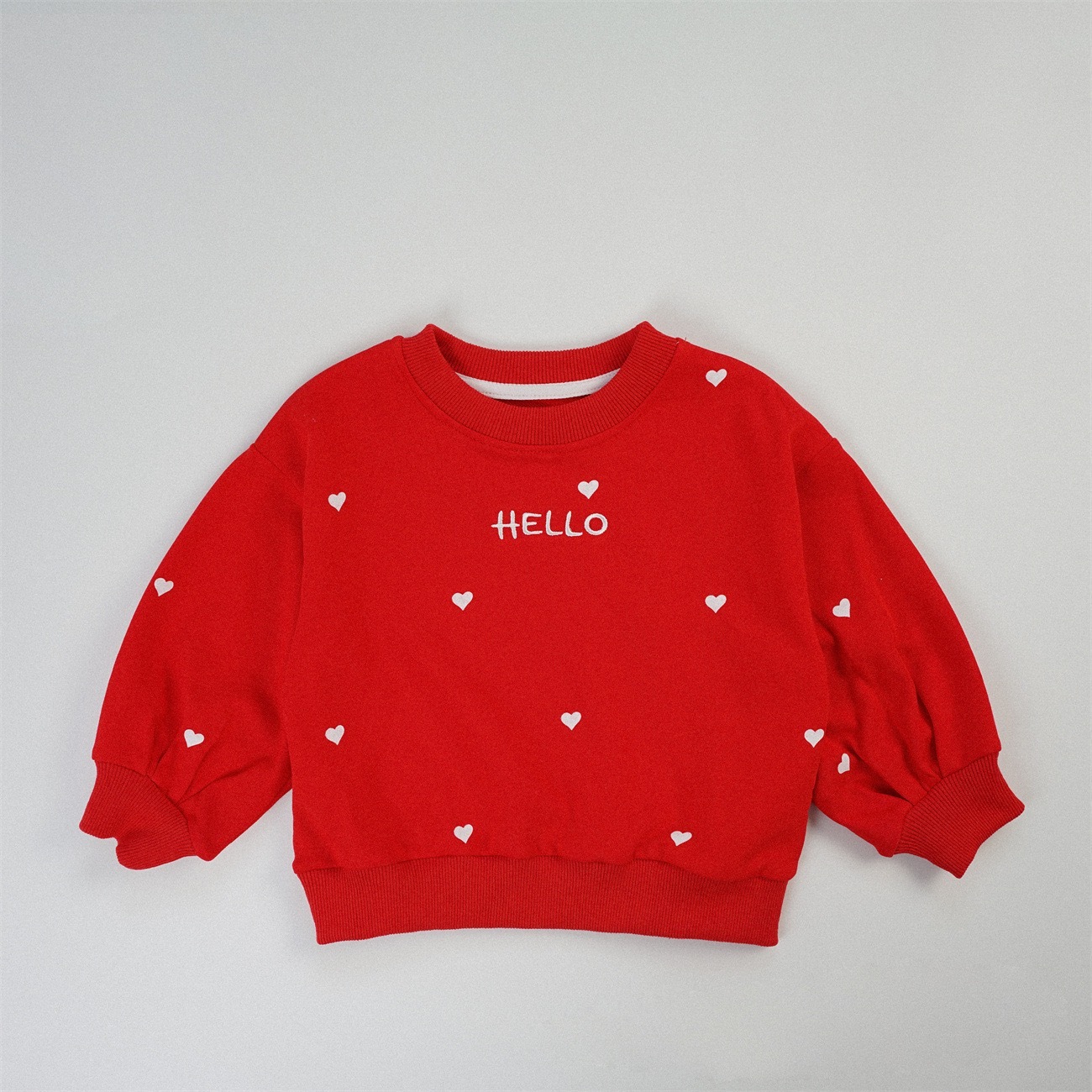 Hello愛心大學上衣