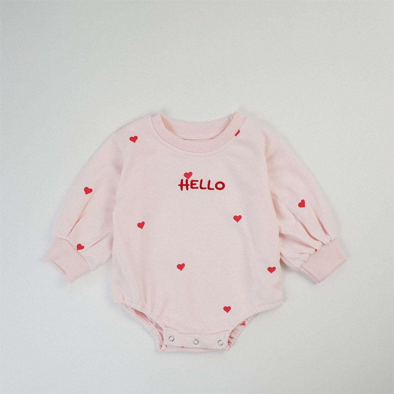 Hello愛心大學包屁衣