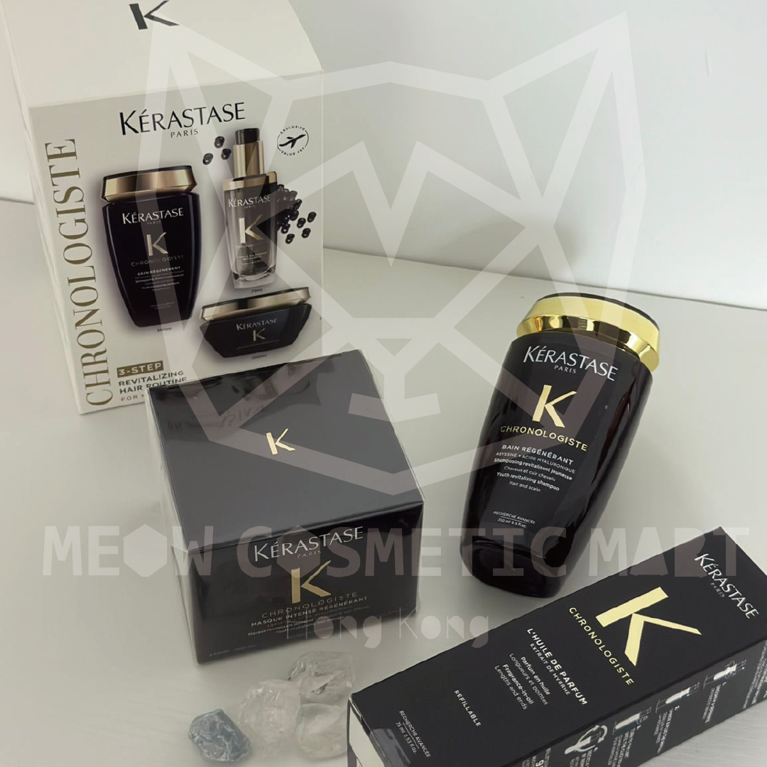 Kerastase - 3-step revitalizing hair routine 黑鑽多效修護套裝