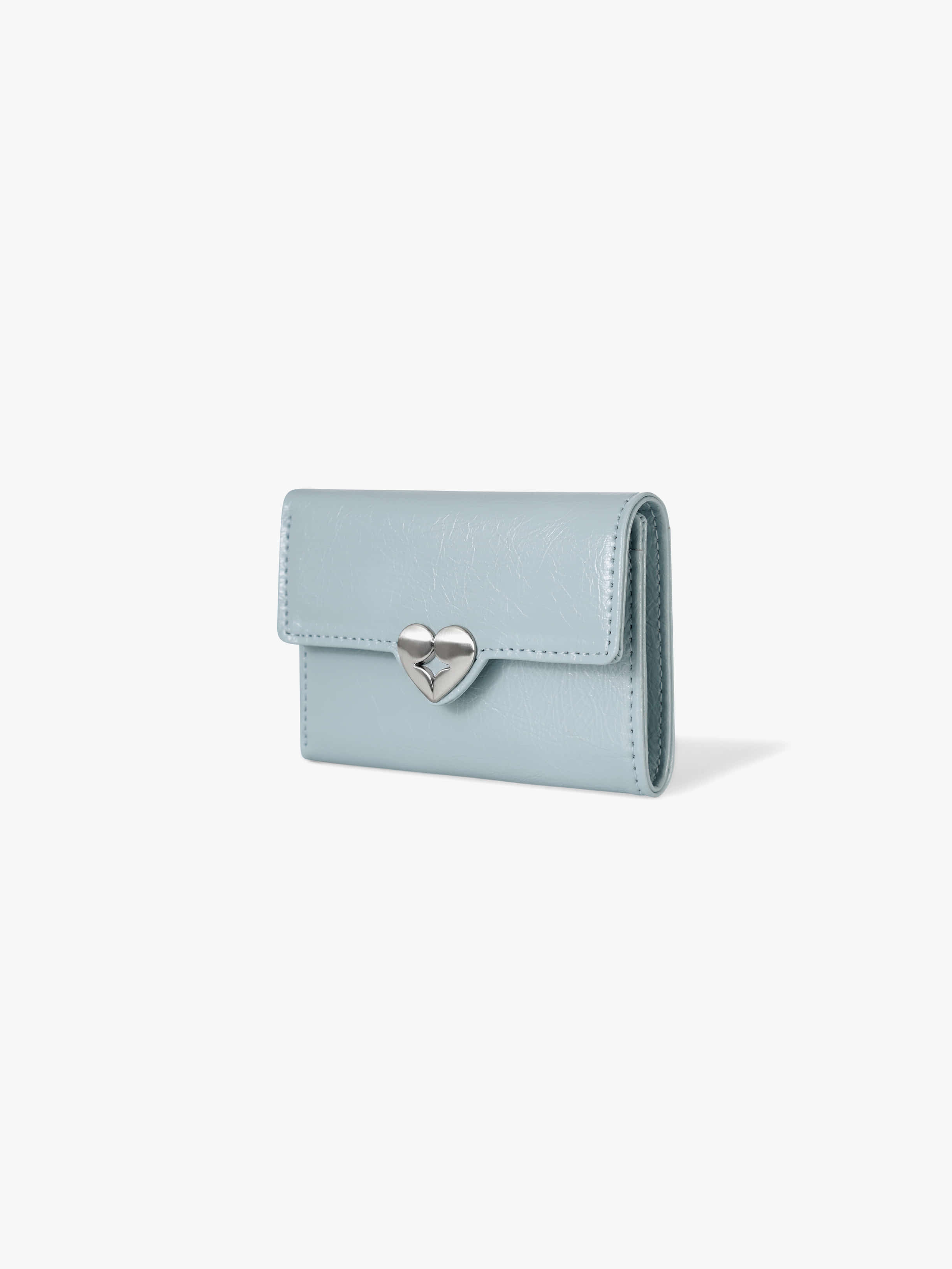 fennec - hearty flap wallet (haze blue)