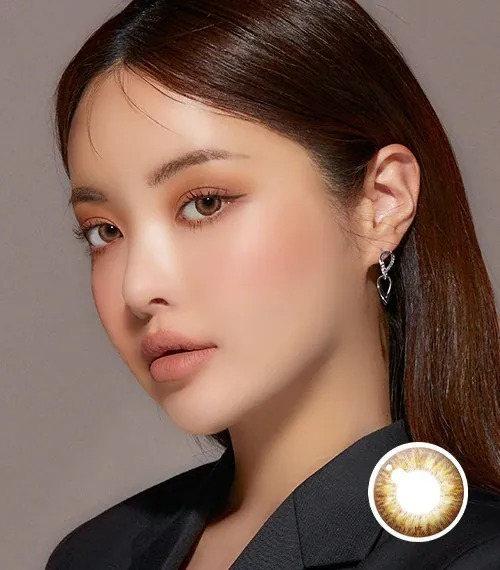 [日版限定][散光] Lensme Torica Romeo Brown｜散光彩妝隱形眼鏡