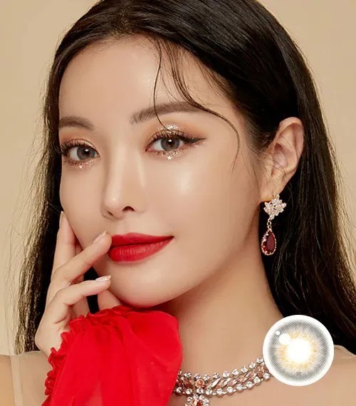 [日版限定][散光] Lensme Torica Zinnive Gray｜散光彩妝隱形眼鏡