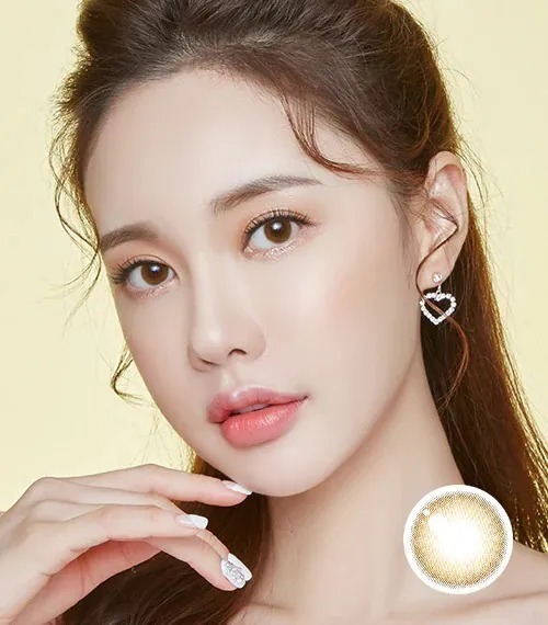 [日版限定][散光] Lensme Torica Honey Brown｜散光彩妝隱形眼鏡