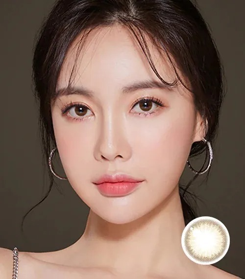 [日版限定][散光] Lensme Torica Realsome Real Brown｜散光彩妝隱形眼鏡