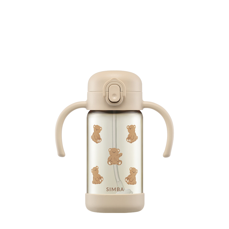小獅王辛巴 順順杯 300ml  -鉑金PPSU兒童吸管學習水杯