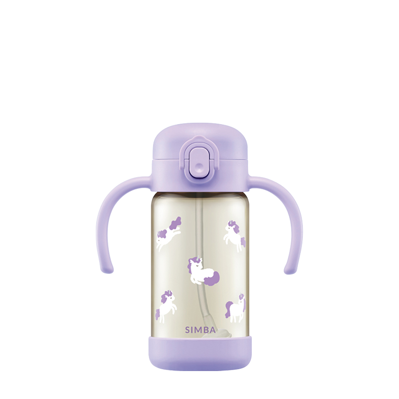 小獅王辛巴 順順杯 300ml  -鉑金PPSU兒童吸管學習水杯
