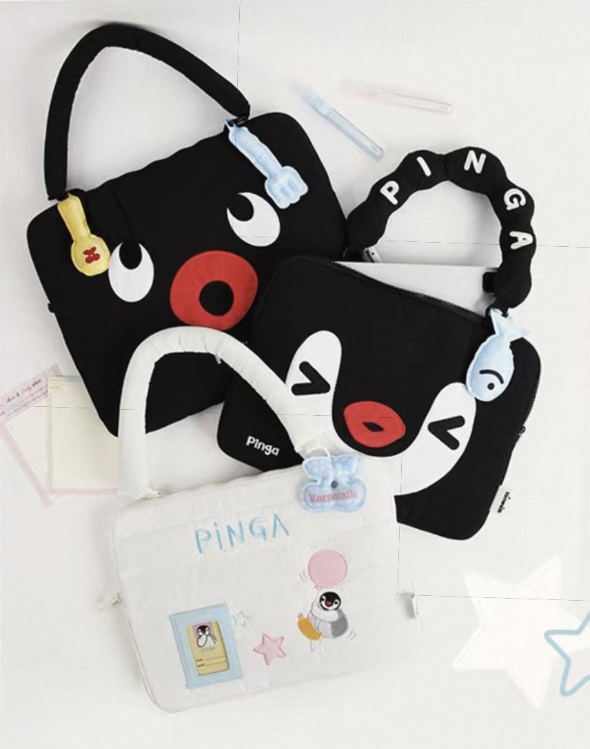 PINGU 企鵝家族 手提電腦包