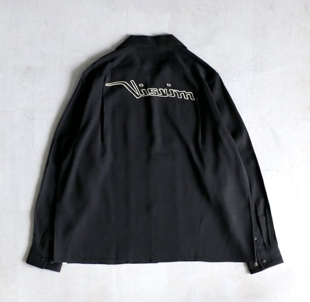 ON SALE: VISVIM 2025 KEESEY SP SHIRT L/S - BLACK PRE ORDER ITEM (預訂中)