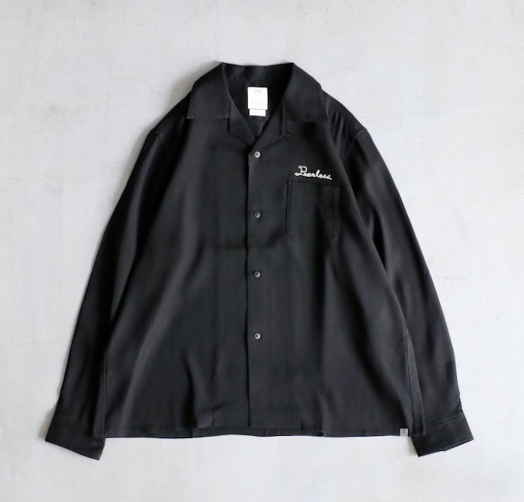 LAST PCS: VISVIM KEESEY SP SHIRT L/S - BLACK SIZE 3 PRE ORDER ITEM (預訂中)