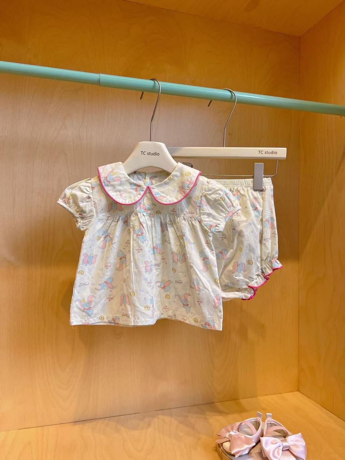 日單 小飛象刺繡套裝