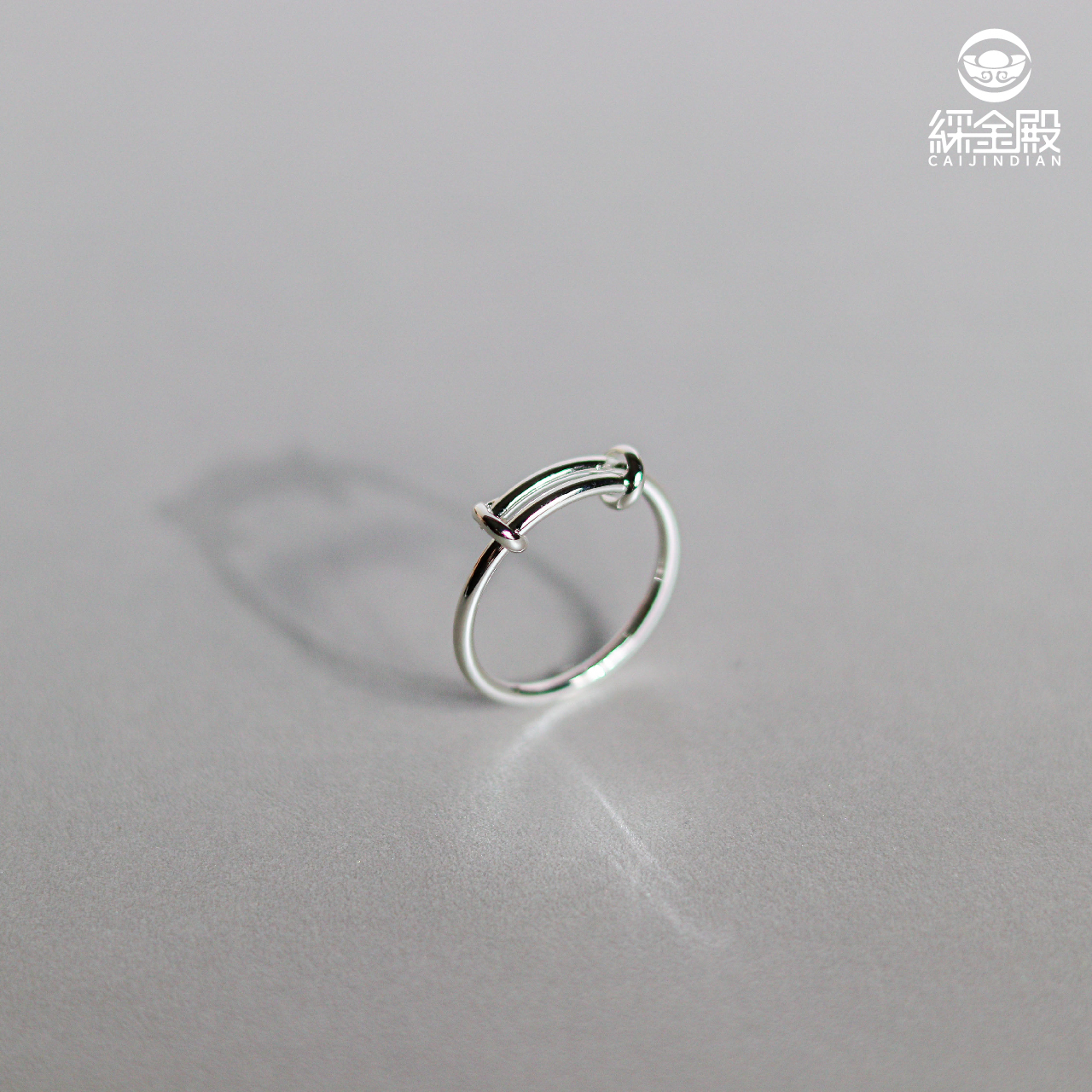 小手鐲戒指-銀色｜活戒圍｜造型｜百搭｜開運｜過爐加持【綵金殿】