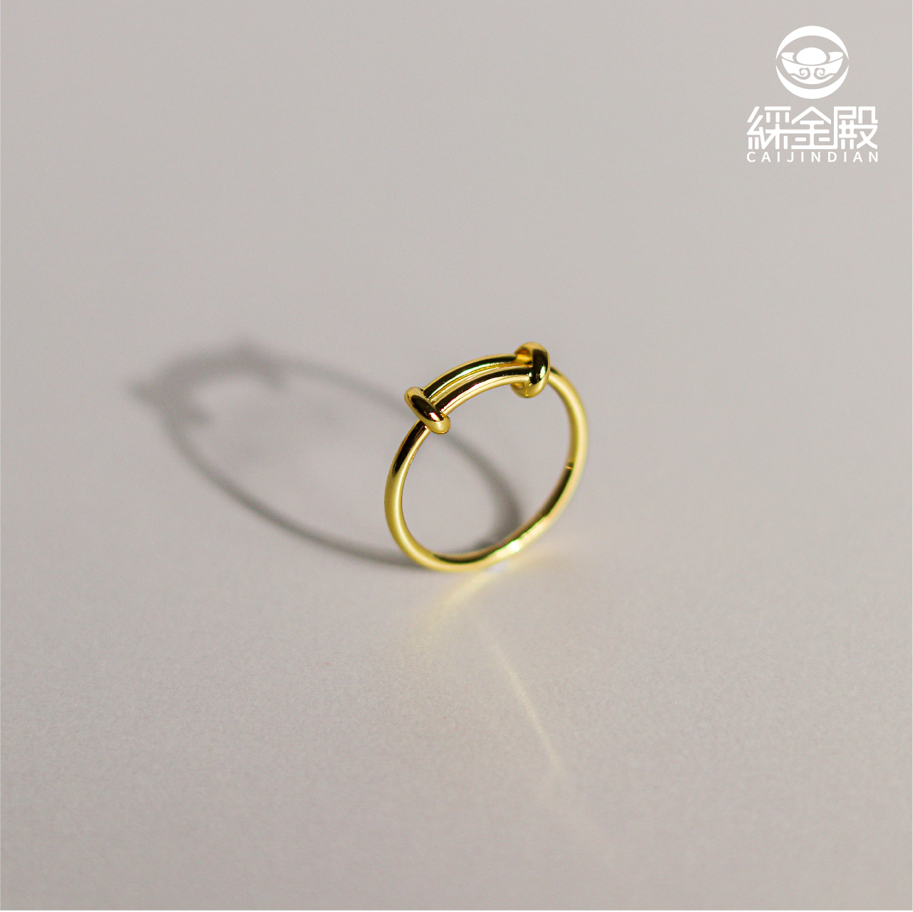 小手鐲戒指-金色｜活戒圍｜造型｜百搭｜開運｜過爐加持【綵金殿】