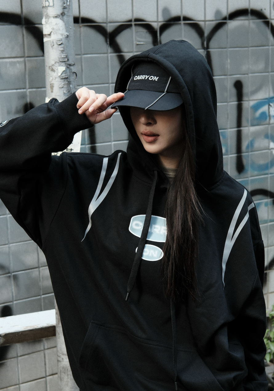 CARRYON 25SS Logo Reflective Nylon Cap 反光機能老帽