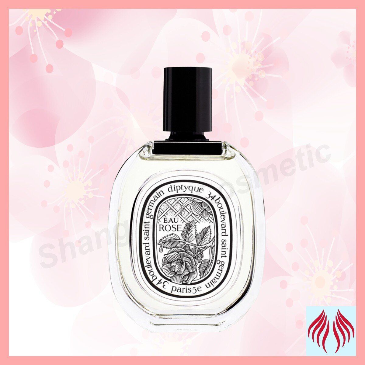 DIPTYQUE蒂普提克 - Eau Rose玫瑰之水淡香水50ml[平行進口3700431419125]