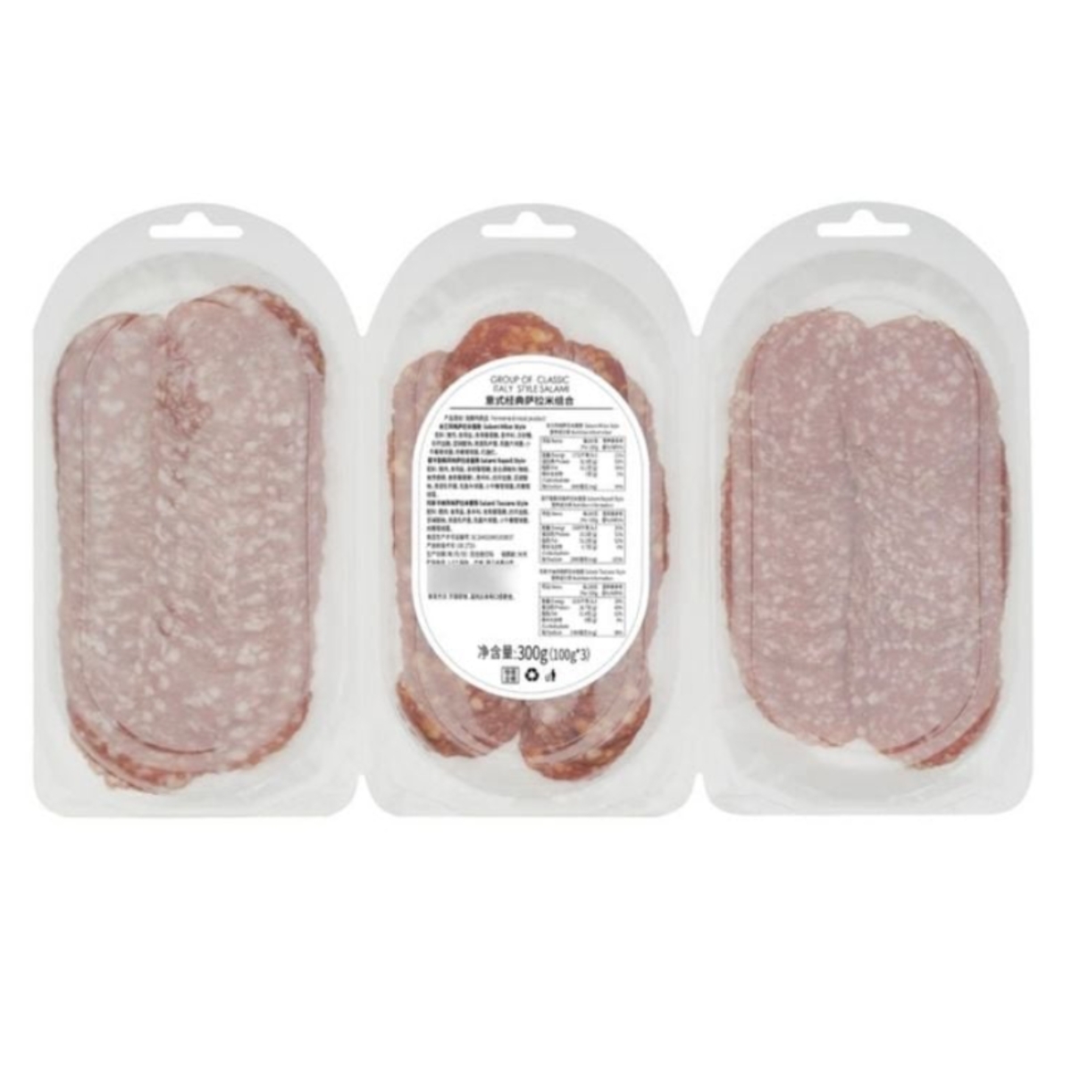 ISU 意式經典Salami組合, 300g (100g x 3)