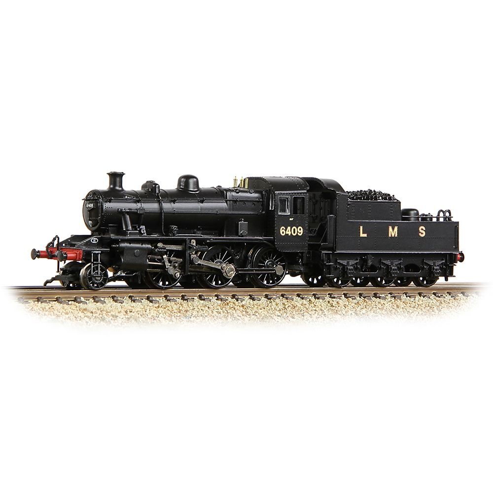 Graham Farish 372-627B N規 LMS IVATT 2MT 6409 LMS 蒸汽機車