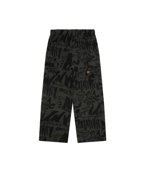【AAPE】AAPE SWEAT CARGO PANTS