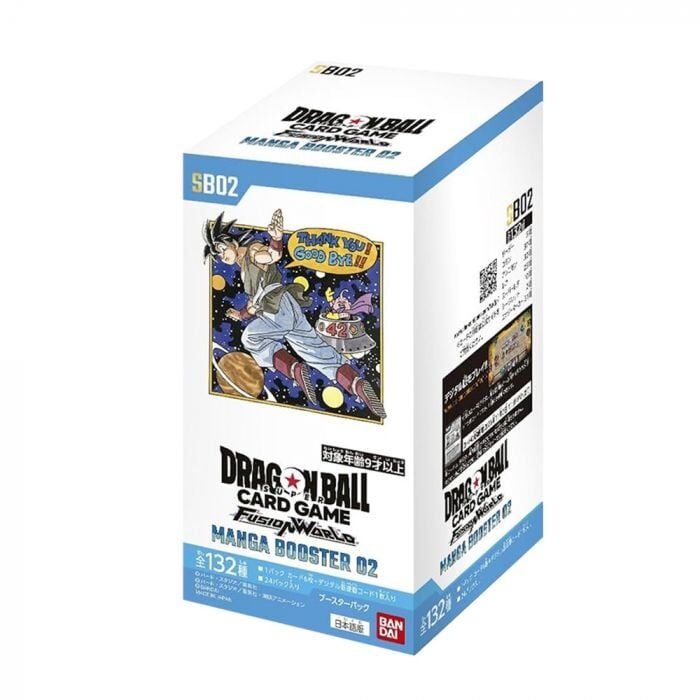 Bandai 龍珠超卡牌遊戲 FUSION WORLD 卡牌遊戲 擴充包 SB02 MANGA BOOSTER 02 (原箱)