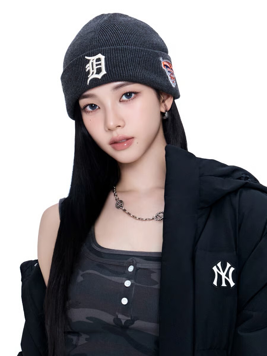 Karina同款🤩MLB 針織毛帽 三色