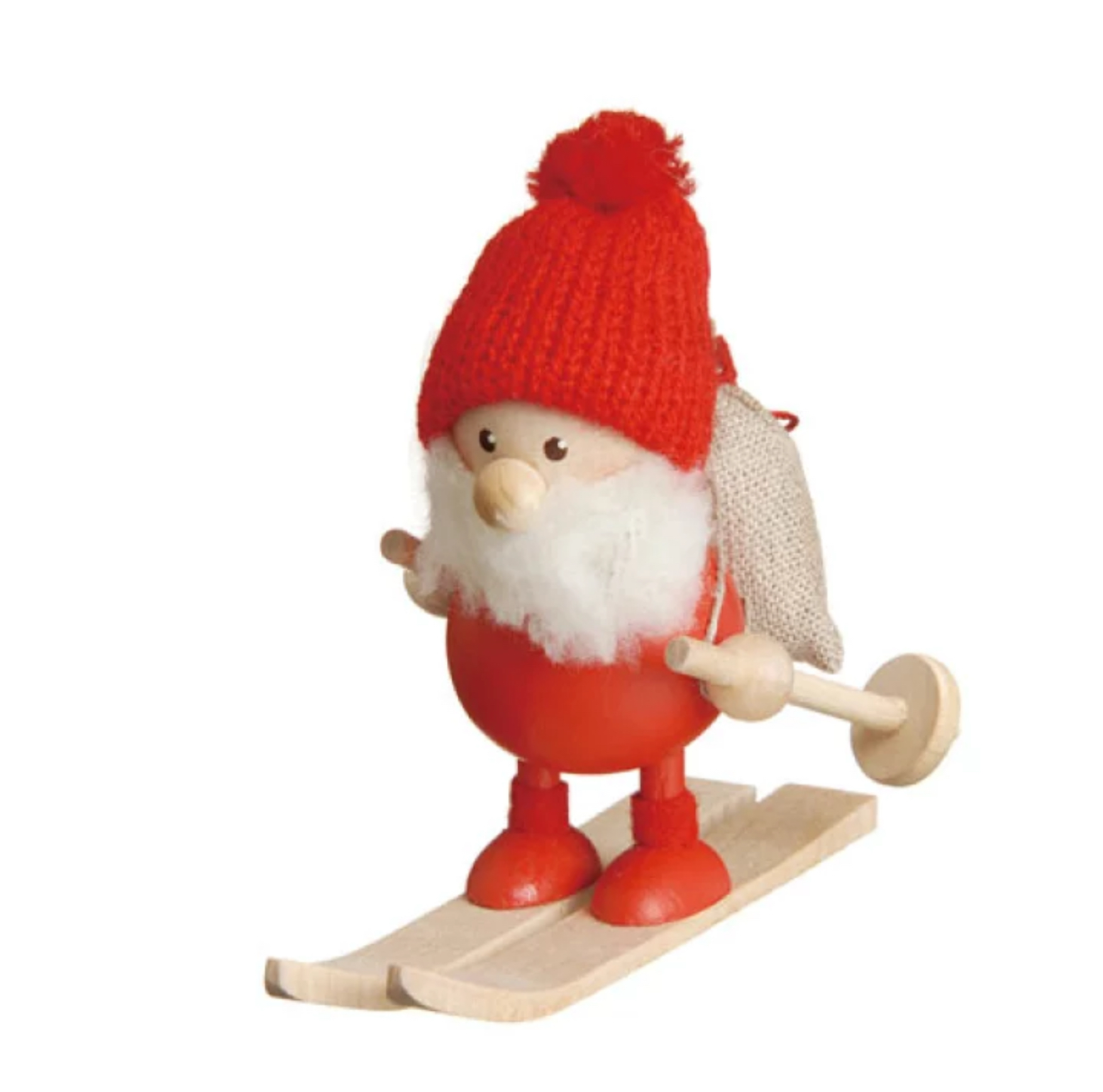 Xmas25 滑雪聖誕老公公溜冰鞋女孩套組北歐風格禮物（含包裝）