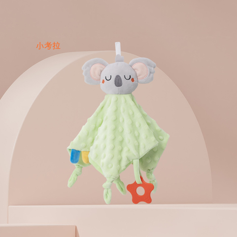《2249》可愛玩偶陪伴安撫荳荳巾28*27cm