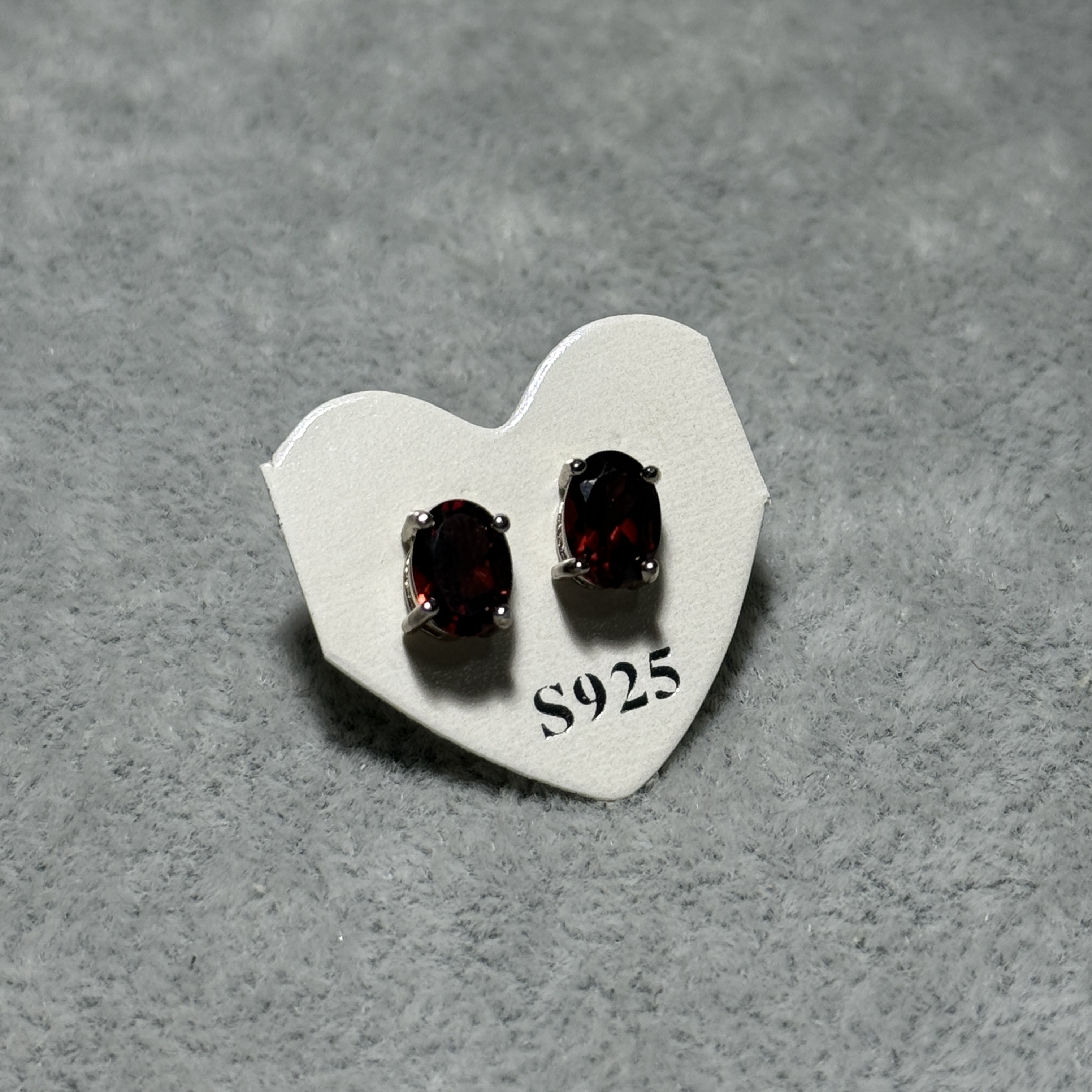 石榴石耳環 RE1529